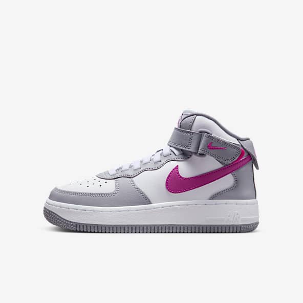Grey Air Force 1 Shoes. Nike CA